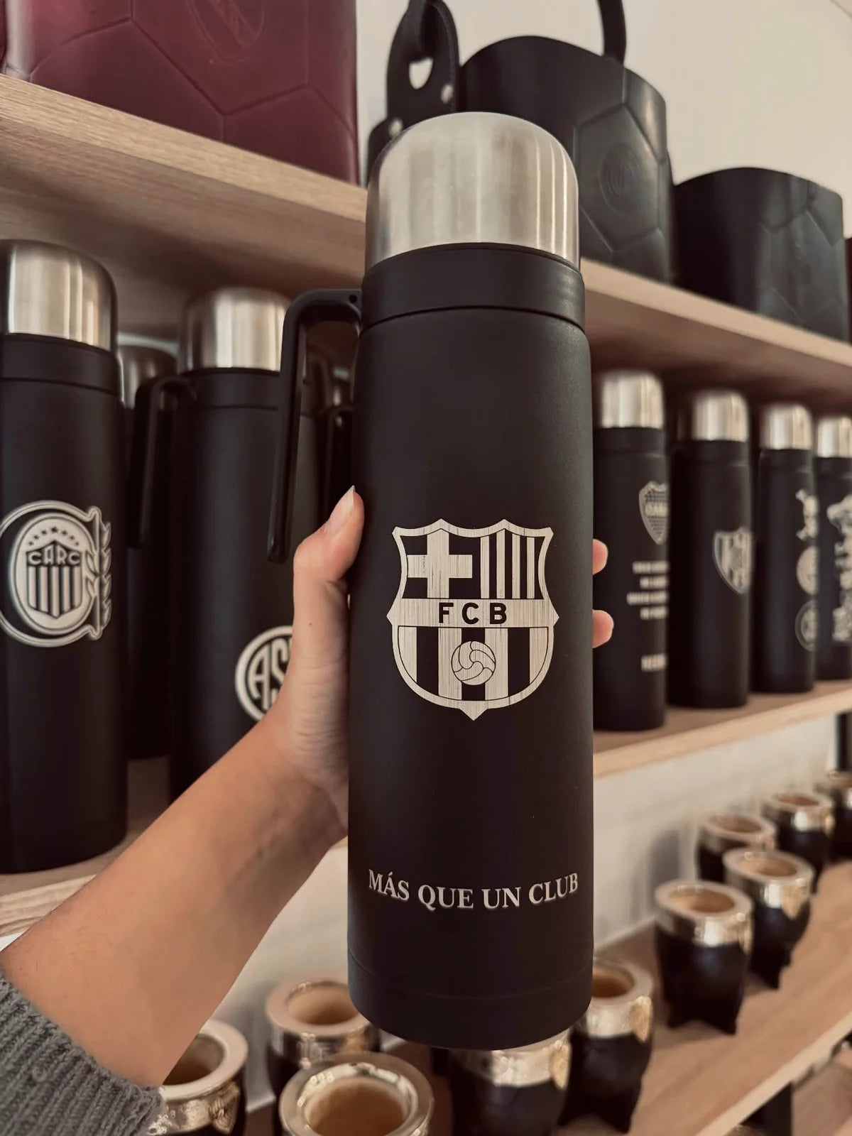 Grabado Láser Personalizado en Mates, Termos y Cuchillos