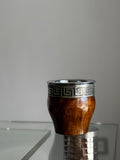 Mate Imperial Liso de Alpaca y Algarrobo