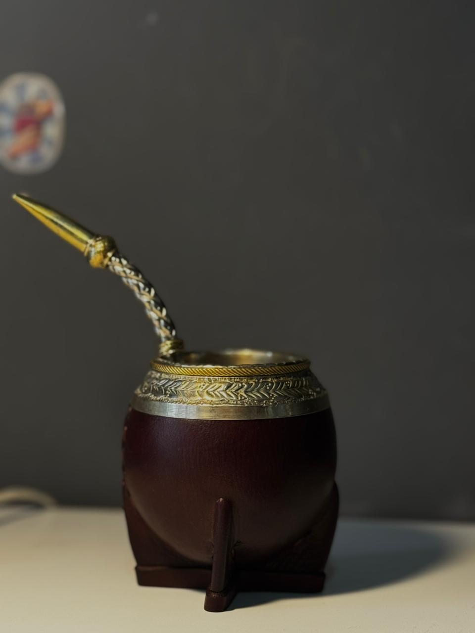 Combo Torpedo Cincelado + Bombillón de Alpaca